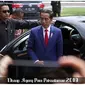 Jokowi saat hadir di Dhaup Ageng Pura Pakualaman (Foto; Media Center Pakualaman)