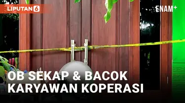 Sadis! OB di Cirebon Sekap dan Bacok 4 Orang Karyawan Koperasi