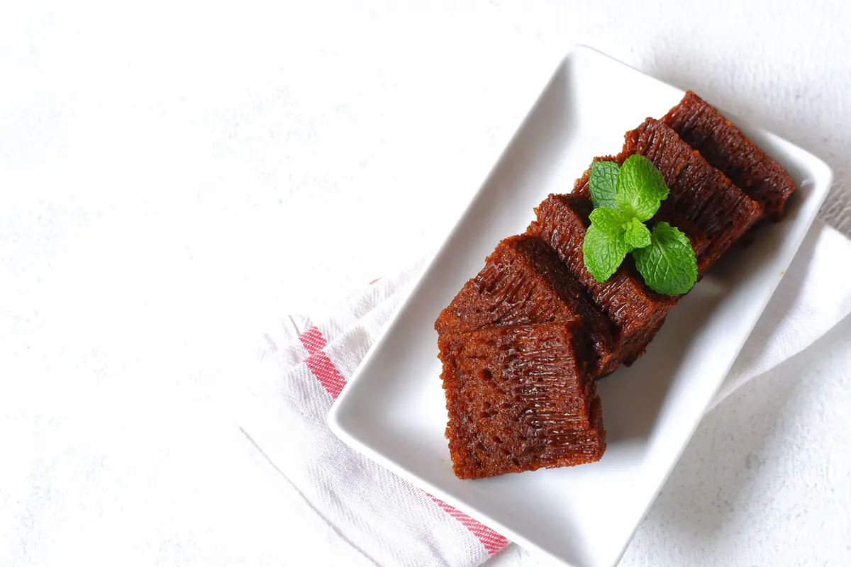 bolu karamel putih telur