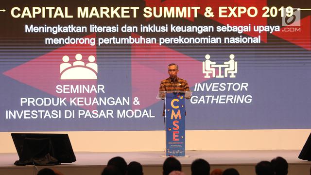 Darmin Nasution Buka Capital Market Summit & Expo 2019