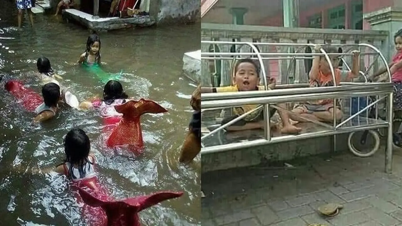 6 Kelakuan Absurd Bocah Mainan Bareng Teman Ini Bikin Tepuk Jidat