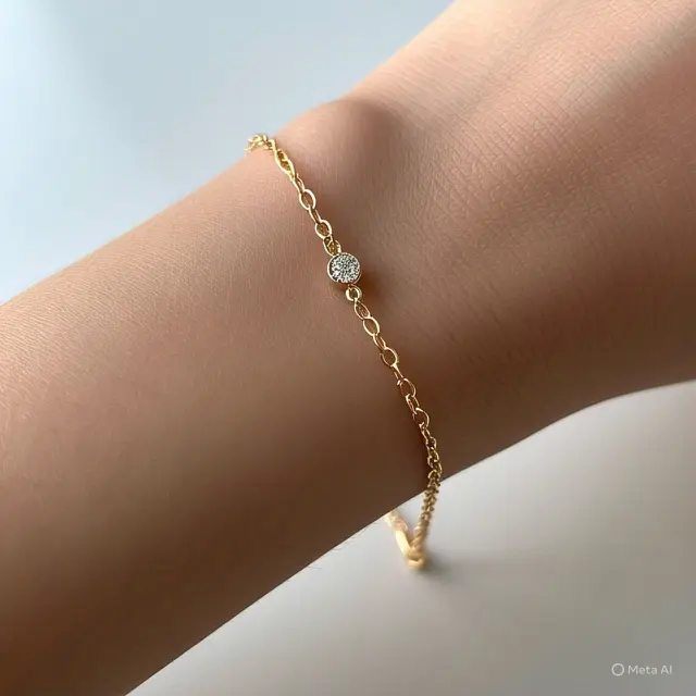 Gelang Emas Anak Muda. (Liputan6.com/MetaAI)