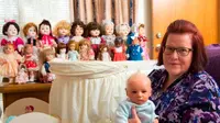 Didera Rindu, Betty Bikin Boneka yang Mirip Mendiang Anaknya