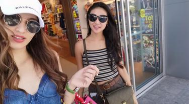 Nia Ramadhani dan Theresa Wienathan