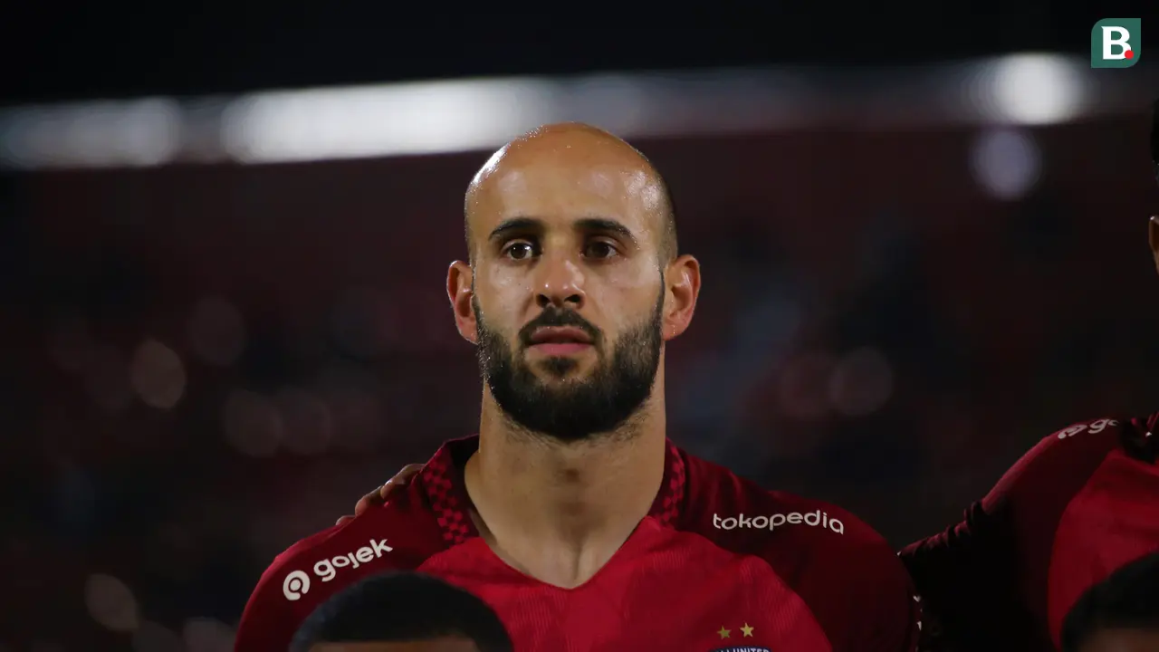 Gelandang Bali United, Mohammed Rashid.