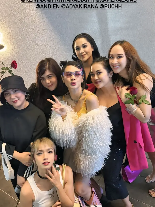 Terinspirasi dari Madonna, Andien Aisyah Tampil Playful Retro Rayakan Ulang Tahun ke-40
