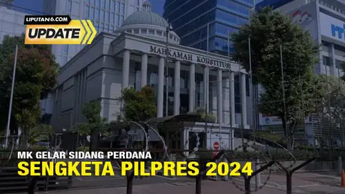 MK Gelar Sidang Perdana Sengketa Pilpres 2024