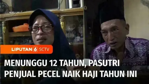 VIDEO: Setelah 12 Tahun Menunggu, Pasangan Penjual Pecel di Cianjur Naik Haji Tahun Ini