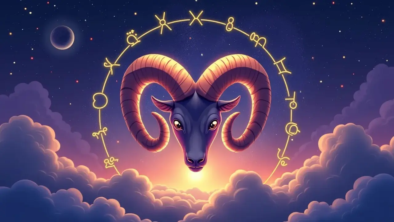 logo zodiak aries
