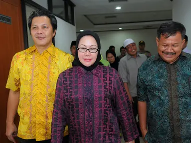 Sidang lanjutan terdakwa Ratu Atut Chosiyah kembali digelar di Pengadilan Tipikor, Jakarta, Kamis (26/6/14). (Liputan6.com/Faisal R Syam)