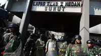 LP Tanjung Gusta Masih Dijaga Aparat TNI-Polri