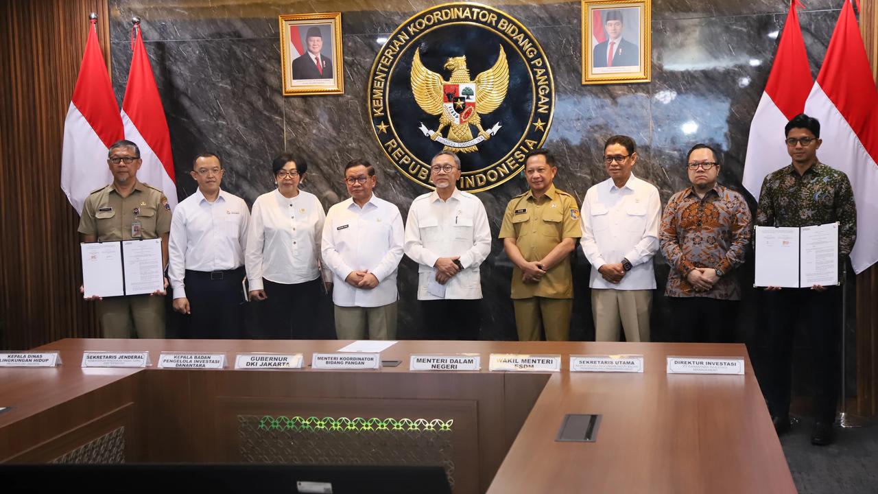 Disaksikan Mendagri, Danantara-Pemprov DKI Teken Kerja Sama Percepat Pembangunan PSEL
