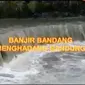 Banjir bandang melanda Kota Bandung awal pekan lalu, 24 Oktober 2016. 