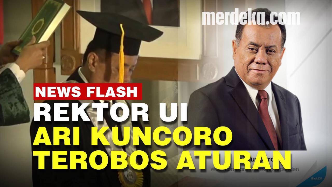VIDEO: Ari Kuncoro Terobos Aturan, Rangkap Jabatan Rektor UI dan Komisaris BRI