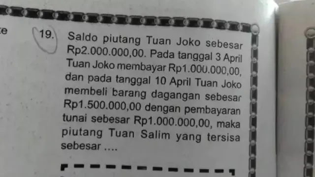 6 Kesalahan di Soal Matematika Ini Bikin Murid Bingung, Enggak Nyambung