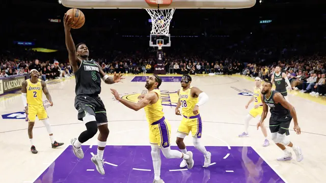 Timberwolves mendepak Lakers dari playoff NBA