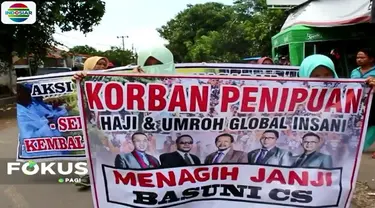 Mereka yang menemui Global Insani adalah para jemaah yang sudah mendapatkan porsi haji pada tahun 2018.