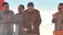 Citizen6, Maluku Utara: Presiden SBY dan Ibu Negara Ani Yudhoyono didampingi MKP Sharif C Sutardjo dan Menko Kesra beserta Ibu, menghadiri acara puncak Sail Morotai di Kabupaten Morotai. (Pengirim: Efrimal Bahri).
