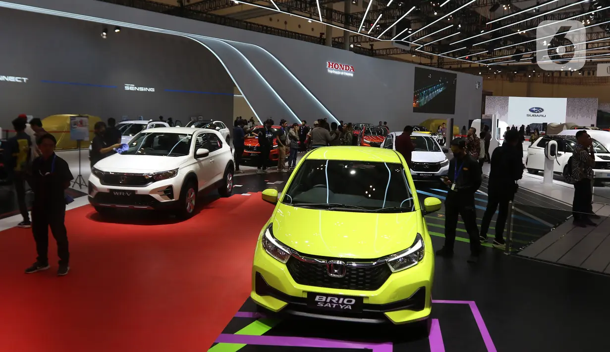Kehadiran mobil baru disebut guna melanjutkan tren penjualan yang positif Honda pada semester pertama tahun ini. (Liputan6.com/Angga Yuniar)