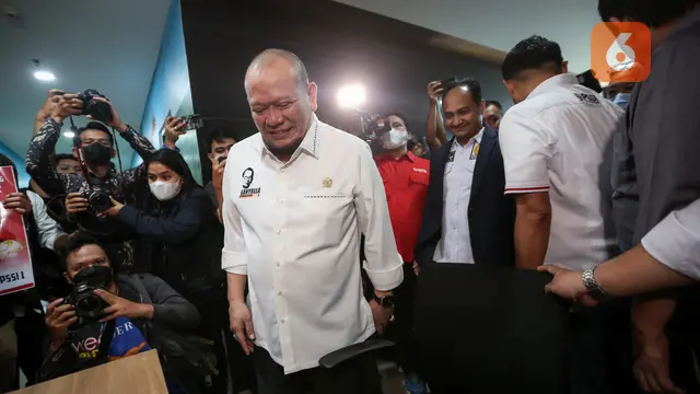 Pendaftaran dan Penyerahan Berkas Bakal Calon Ketua Umum PSSI, AA LaNyalla Mahmud Mattalitti