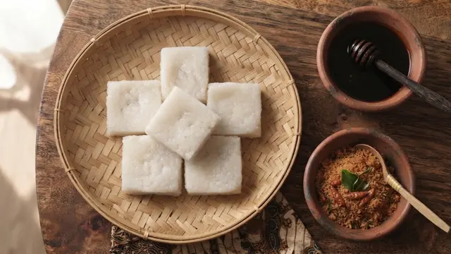 Ilustrasi jadah tepung ketan