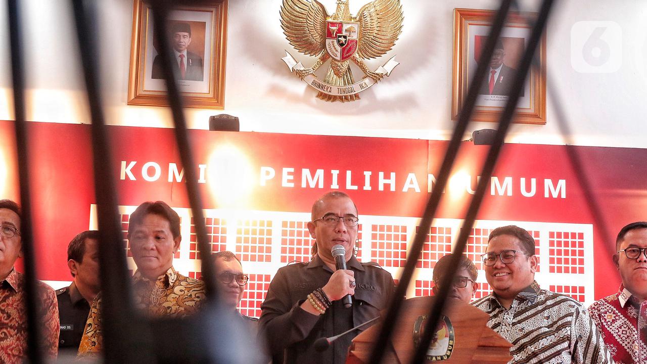 Ketua KPU Hasyim Asy'ari