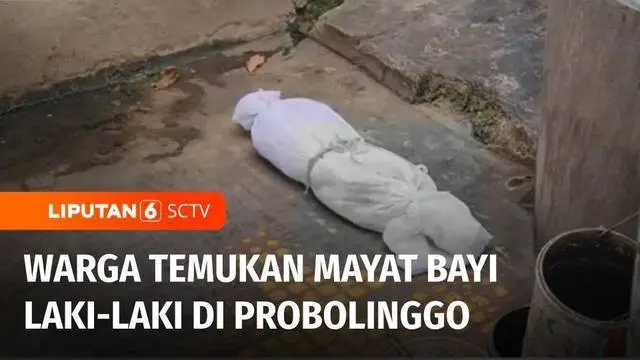 Mayat bayi laki-laki ditemukan warga terbungkus kain kafan di kamar mandi pemakaman umum di Probolinggo, Jawa Timur. Selain itu, warga juga menemukan sepucuk surat berisi pesan yang diduga ditulis orang tua bayi.