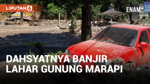 VIDEO: Potret Kerusakan Akibat Banjir Lahar Dingin Gunung Marapi