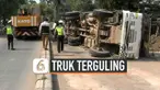 Peristiwa kecelakaan tejadi di Kota Tangerang. Akibat sebuah truk mengalami kecelakaan tunggal dan terguling menimpa sebuah bengkel. Akibat kecelakaan akses menju bandara Soetta lumpuh.