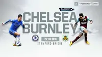 Chelsea vs Burnley (Liputan6.com/Sangaji)