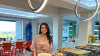 Potret Farah Quinn gelar acara buka bersama di rumah (Sumber: Instagram/farahquinnofficial)