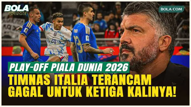 Gattuso Tegang! Italia Hadapi Irlandia Utara di Playoff Penentu Piala Dunia 2026!
