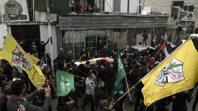 Bentrokan Pecah Antara Warga Palestina dan Pasukan Keamanan Israel di Tepi Barat