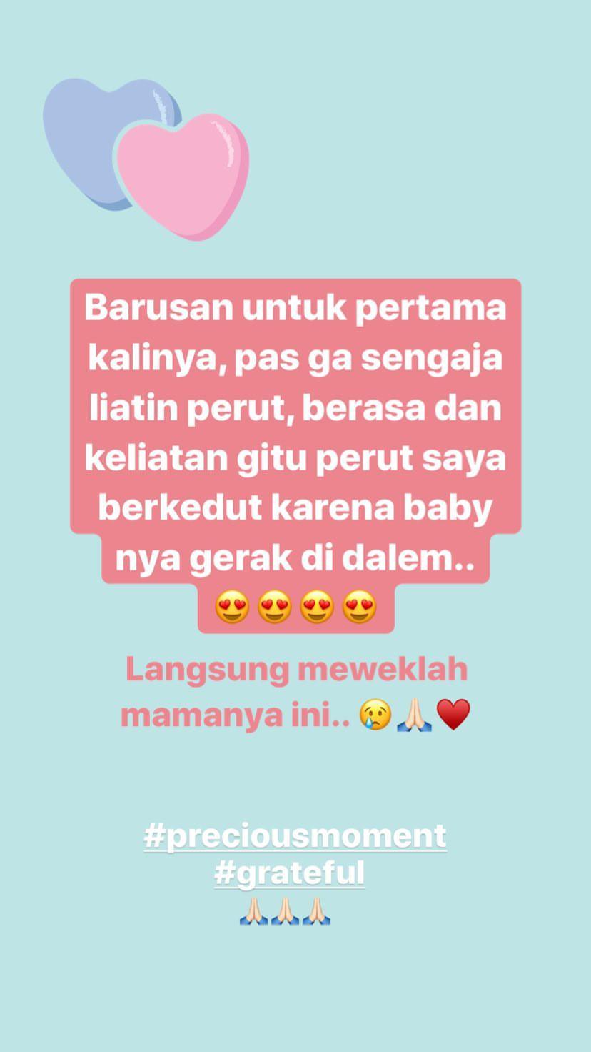 Franda alami banyak hal di masa kehamilannya [foto: instagram]