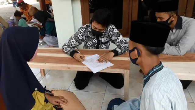 Penerimaan siswa SMAIT Nurul Ihsan, Cilacap, Jawa Tengah. (Foto: Liputan6.com/Muhamad Ridlo)
