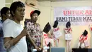 Refleksi Gerakan Mahasiswa Reformasi 98 ini merupakan bentuk penyadaran perlawanan kembali bahwa cita-cita Reformasi sudah melenceng oleh oknum - oknum yang ingin memecahkan NKRI, Jakarta Pusat, Senin (15/05). (Liputan6.com/Johan Tallo)