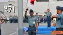 Citizen6, Tanjung Priok: Panglima Kolinlamil Laksda TNI S.M. Darojatim membacakan amanat tertulis pada Upacara Bendera 17 September 2012 di Lapangan Apel, Mako Kolinlamil Tanjung Priok, Jakarta, Senin (17/9). (Pengirim: Dispenkolinlamil)