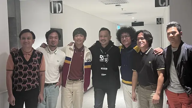 Giring Ganesha bersama D’masiv.