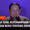 Presiden ke-6 RI Susilo Bambang Yudhoyono bicara soal kepemimpinan saat peluncuran buku tentang dirinya yang berjudul Standing Firm for Indonesia's Democracy an Oral History of President Susilo Bambang Yudhoyono.