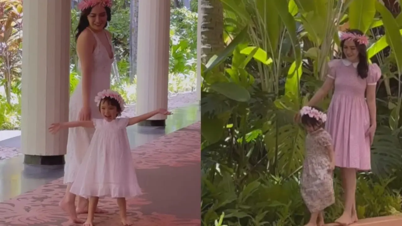 Shandy Aulia dan anak saat Liburan di Hawaii