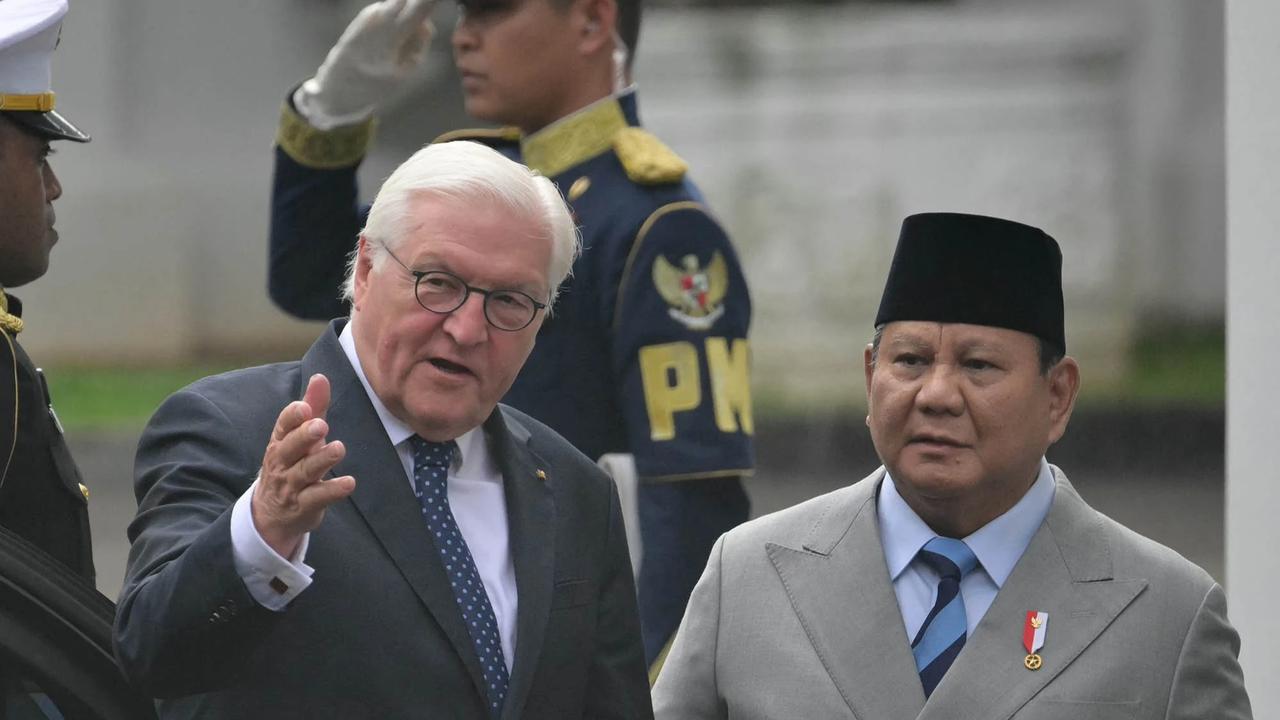 FOTO: Presiden Prabowo Terima Kunjungan Kenegaraan Presiden Jerman di Istana Merdeka