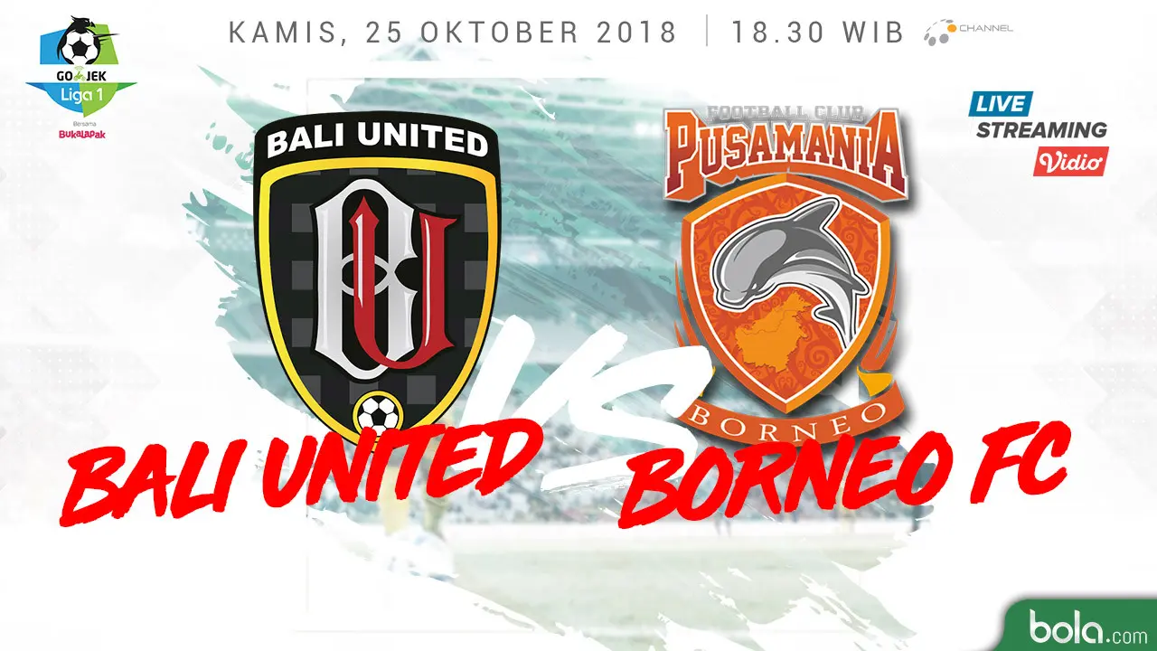 Bali United Vs Pusamania Borneo FC