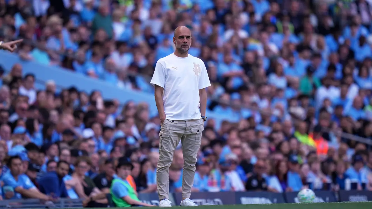 Pelatih Manchester City Pep Guardiola