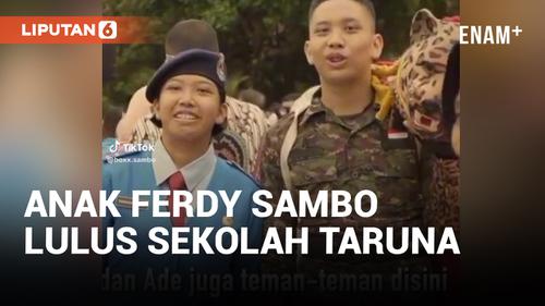 VIDEO: Detik-Detik Anak Ferdy Sambo Dinyatakan Lulus dari SMA Taruna Nusantara