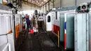 17 Kereta Api Jarak Jauh (KAJJ) tambahan itu akan berangkat dari dua stasiun besar di Jakarta. (Liputan6.com/Herman Zakharia)