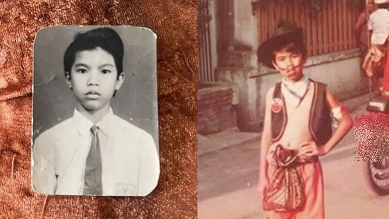 6 Foto Jadul Ahmad Dhani Saat di Usia SD, Tengil Sedari Dulu