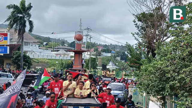 FOTO Konvoi Malut United