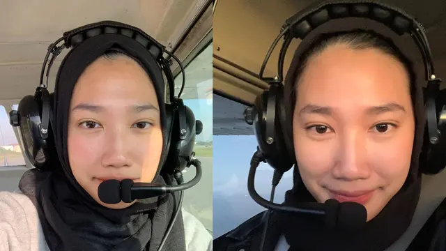 Kisah Perjuangan Shifa Adelia, Gadis Cantik yang Bercita-Cita Jadi Pilot Kini Berhasil Selesaikan 230 Jam Penerbangan