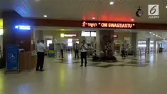 Setelag Gunung Agung ditetapkan berstatus siaga 3 dan mengeluarkan asap tebal, bandara Bali tetap melayani berbagai rute penerbangan.