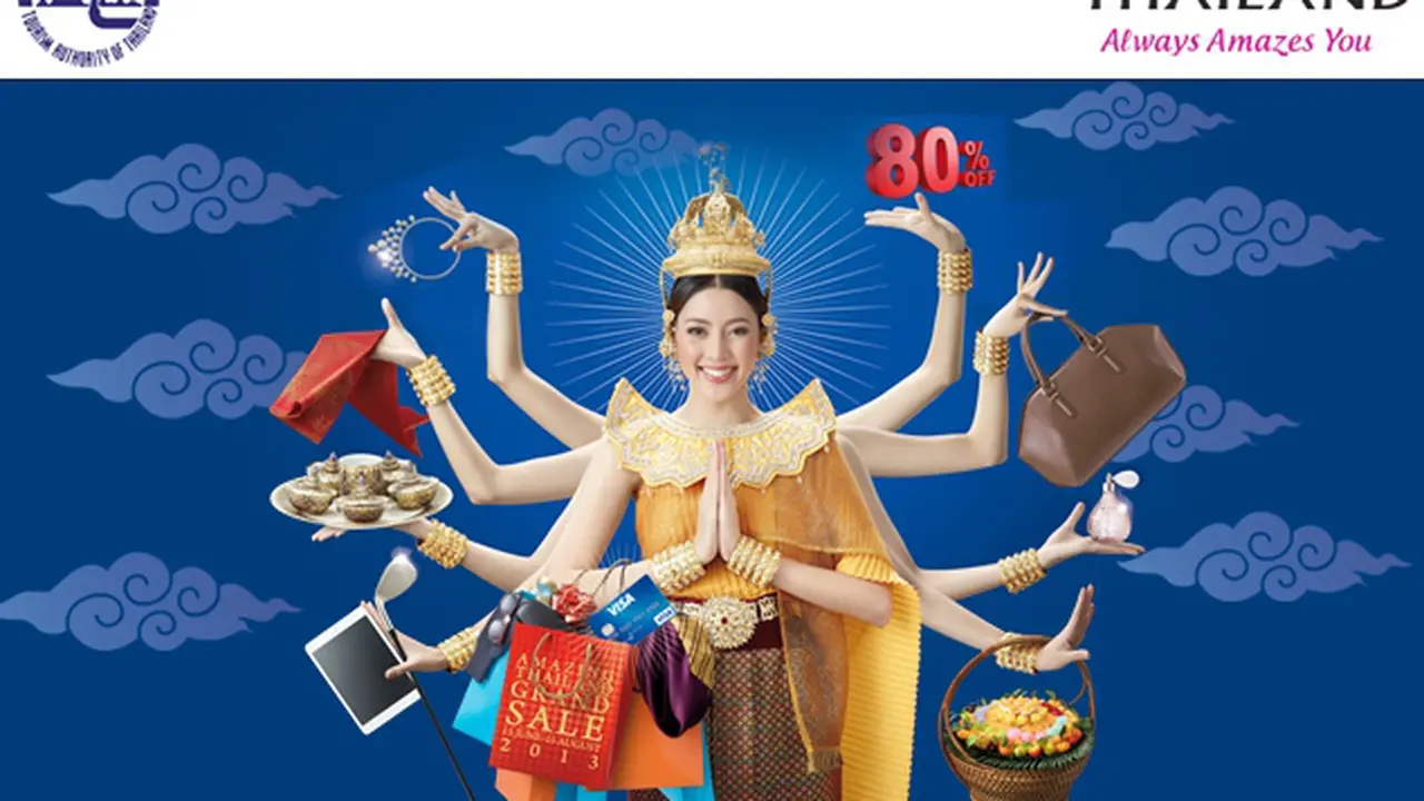 Thailand Gelar Sale Besar-besaran di Seluruh Bangkok